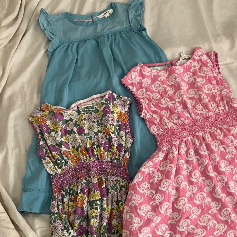 Three Mini Boden dresses